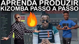 VALTER ARTISTICO X TWENTY FINGERS X MESSIAS MARICOA  Aprenda Produzir Kizomba  Tutorial Fl Studio [upl. by Odnalo]