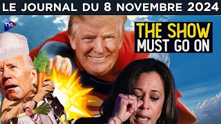 Trump en ordre de bataille Biden et Kamala humiliés  JT du vendredi 8 novembre 2024 [upl. by Arukas]