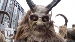 In Bavaria Krampus Catches the Naughty  The New York Times [upl. by Tila470]