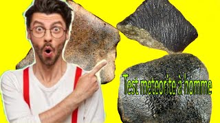 How to identify a meteorite at home [upl. by Ennazor]