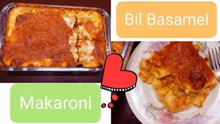 Resep Makaroni bil basamel alaZee Abdullah Family makaronibilbasamel [upl. by Mharba]