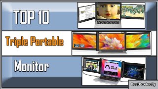 Best Triple Portable Monitor for Laptop 2024  Dont Choose Wrong I did at first [upl. by Noremac]