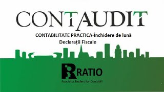 PR26CONTABILITATE PRACTICAÎnchidere de lunăDeclarații fiscale Confdr Irimie Emil Popa [upl. by Artek889]