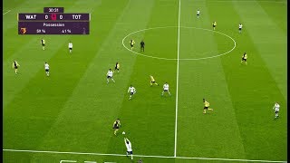 Watford vs Tottenham  Premier League  18 January 2020  PES 2020 [upl. by Knowlton]