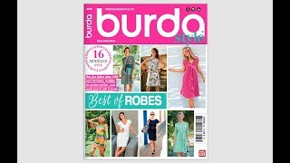 HORSSERIE  BURDA STYLE  Best Of Robes 2019 [upl. by Refinnej]