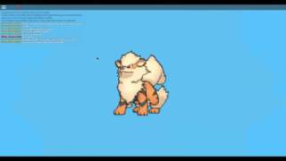 Pokemon Brick Bronze How to evovle Growlithe to Arcanine [upl. by Aleron]