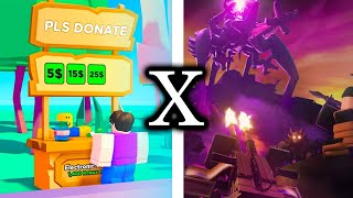 TDS X PLS DONATE EVENT ROBLOX [upl. by Marbut]