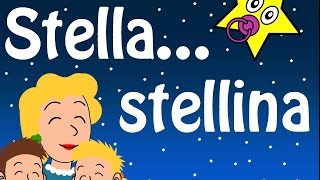 Stella Stellina  Filastrocche Per Bambini [upl. by Eastlake163]