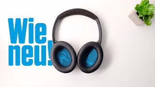 Bose QC25 oder QC35 Ohrpolster reparieren – Anleitung [upl. by Faletti707]