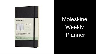 Moleskine 18M Weekly Planner Pocket Size [upl. by Attenra]