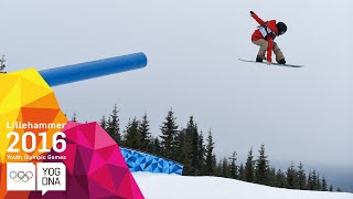 Snowboarding  Slopestyle Final  Full Replay  Lillehammer 2016 Youth Olympic Games [upl. by Elicia]