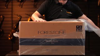 Forestone RX UL Unlacquered Alto Saxophone unboxing [upl. by Marlon]