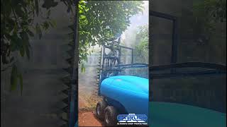 Interlink Triple Bat Wing Stacker Sprayer NextGen Farming 🚜🌱farming tech innovation orchard [upl. by Anailil222]