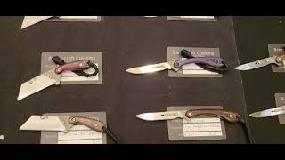 Banzelcroft Custom  New York Custom Knife Show 2024 [upl. by Attehcnoc138]