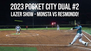 Monsta vs Resmondo  2023 Pocket City Dual 2 condensed game [upl. by Jere]