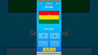 BOLIVIA flag building 🇧🇴 bolivia lapaz sucre español atacama andes countryballs flag shorts [upl. by Borlow]