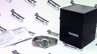 Часы Casio LTP1241D3A LTP1241D3AEF  видео обзор от PresidentWatchesRu [upl. by Grosz245]