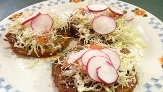 SOPES Enchilados de Carne desebrara [upl. by Heater582]