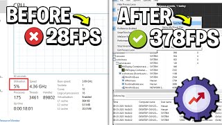 How To Optimize CPUProcessor For GAMING ✅ Boost FPS amp Fix Stutters 2024 [upl. by Vanden776]