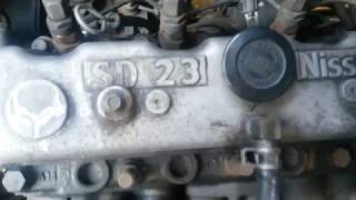 Nissan Urvan SD23 Diesel Any SD23 experts Does it sound like its running ok [upl. by Arratahs]