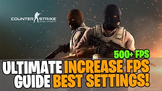 How to BOOST FPS in CSGO Complete FPS BOOST Guide  2021 [upl. by Trixy]