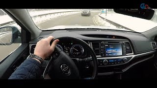 Toyota Highlander POV Test Head Drive [upl. by Tapes]