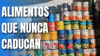 15 Alimentos Para Almacenar Que Nunca Expirarán [upl. by Ifar829]