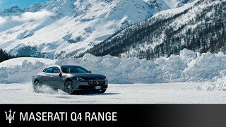 Maserati Q4 Range 2018 Ice Driving Experience [upl. by Agan155]