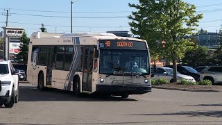 Ride on Barrie Transit 1710 on route 4B South GO [upl. by Airamana]