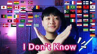 ASMR quotI Dont Knowquot in 40 Different Languages🌎 [upl. by Criswell]