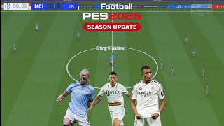 eFootball PES 2025 PPSSPP Update Transfer ampKits Terbaru Best Graphics Camera PS5 Efootball 2025 [upl. by Aundrea]