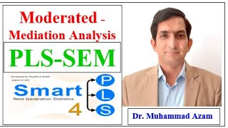 Moderated Mediation Analysis  ModeratedMediation Model in SmartPLS 4  Mediated Moderation Model [upl. by Carisa835]