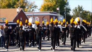 Fayette Falcon Pride Marching Band  CMU Homecoming Parade 2013 [upl. by Akiehsat224]