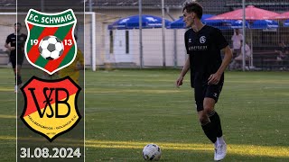 FC Schwaig vs VFB Hallbergmoos 31082024 Landesliga Südost 2425 [upl. by Beall693]