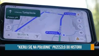 RAPORT AI ZASTĘPUJE POLSKI GŁOS GOOGLE MAPS ● NA GAZIE STARANOWAŁ BARIERKI  241024 [upl. by Nairret]