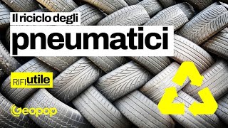 Pneumatici fuori uso che fine fanno Vi mostriamo il processo di riciclo dallo smaltimento a riuso [upl. by Ilene]