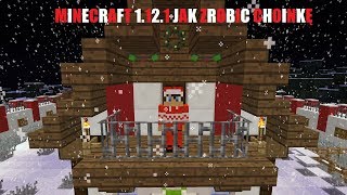 Minecraft 1121 poradnik jak zrobić choinkę [upl. by Ecnerrot]