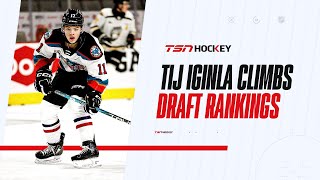 Craigs List Tij Iginla climbs his way up the draft rankings [upl. by Areema]