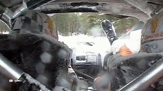 How NOT to Drive a Rally Car in Snow ❄️ [upl. by Vi]