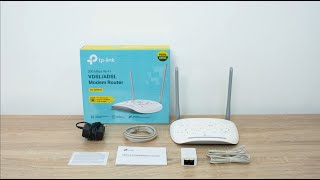 How to Set up a TPLink DSL Modem Router [upl. by Artened]