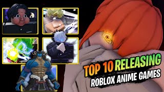 Top 10 Roblox Anime Games RELEASING This Year ALL CONFIRMED [upl. by Hilda]