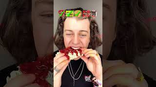 I Tried The 10 RAREST Foods shorts mukbang food eating [upl. by Neerac]