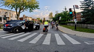 Montreal Critical Mass Ride July 26 2024 [upl. by Jennilee]