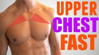 3 Exercises to get a CHISELED Upper Chest FAST [upl. by Hach664]