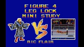 Ric Flair  Figure 4 Leg Lock  Mini Study [upl. by Nnylram696]