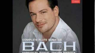 Emmanuel Pahud Bach Sonata in g minor 22 bwv 1020 [upl. by Bernstein]