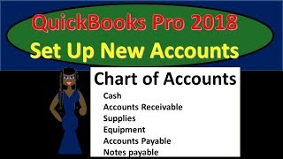 QuickBooks Pro 2018 Set up new account amp Enter Opening Balances  New Version [upl. by Rez]