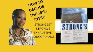 How To Read The Strongs Exhaustive Concordance  Bible Study Tips amp Tricks [upl. by Ronyar739]