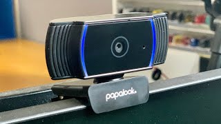 Papalook AF925 1080p HD Webcam Unboxing amp Review [upl. by Solley]