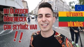 BU ÜLKEDEN ÖĞRENECEK ÇOK ŞEYİMİZ VAR  VILNIUS  LITVANYA [upl. by Lupiv]